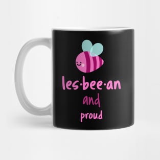 Womens Lesbian And Proud design I LGBT Pride Mug